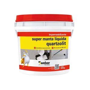 Super Manta Líquida Impermeabilizante 12 kg Quartzolit