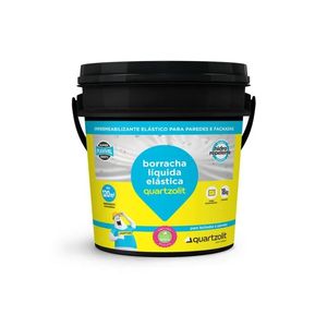 Borracha Líquida Elástica  Branca 18Kg Quartzolit