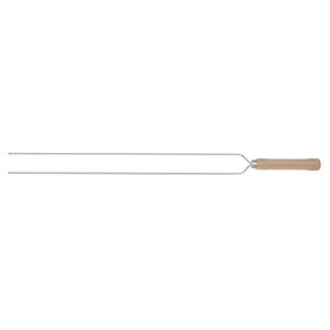 Espeto Para Churrasco Duplo 65 Cm Mor