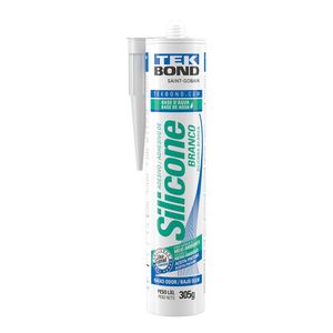 Silicone Branco Base D'água 305 G Tekbond