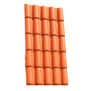 Telha Colonial PVC Terracota 2,30x0,86 M Afort
