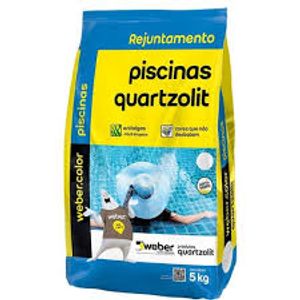 Rejunte de Piscina Azul Celeste 5 kg Quartzolit