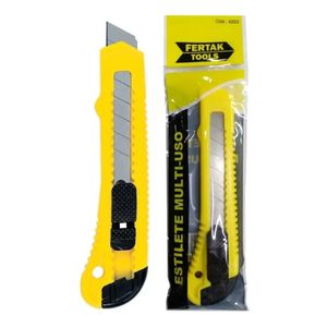Estilete Multiuso 1 Lâmina 18 Mm Fertak