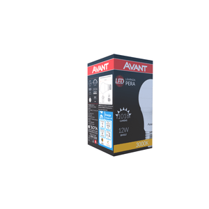 Lâmpada Led Bulbo Bivolt 12W 3000K Avant