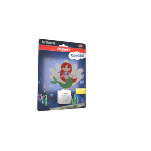 Luz Noturna Sereia 1W 3000K Avant