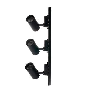 Kit Trilho Led 3 Spots Authentic Preto 12W 3000K Avant