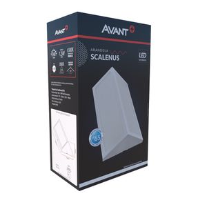 Arandela Led Scalenus Branco 12W 6500K Bivolt Avant