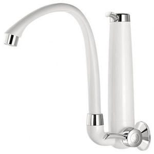 Torneira Filtro PVC Com Bica Móvel Branco e Cromado Tigre