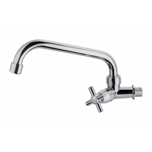 Torneira Parede Bica Horizontal Bahamas Cromada 3904 Herc