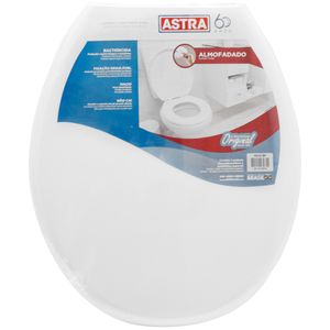 Assento Sanitário Almofadado Tpk/As Branco 46 Cm Astra