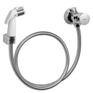Ducha Higiênica Branca Com Registro Para Banheiro 1984 C35 Deca