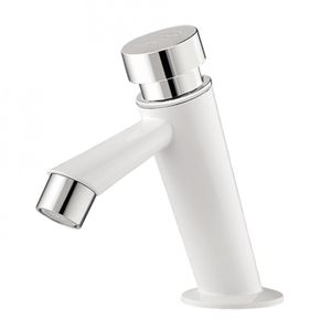 Torneira Automática Para Lavatório Mesa Branco e Cromado 1/2" Tigre