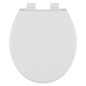Assento Sanitário Oval Soft Close Branco Astra