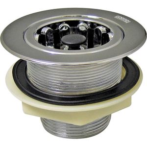 Válvula Americana Para Pia De Cozinha Cromada 3.1/2" Astra
