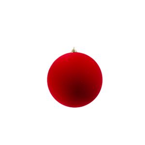 Bola Natalina Vermelha 20 Cm Dora