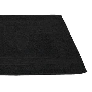 Toalha De Piso Pezinhos 45x70 Preto Buettner
