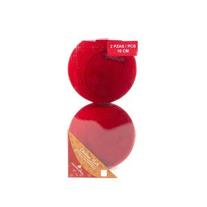 Bolas Natalinas 12 unidades Rose 8 Cm Dora