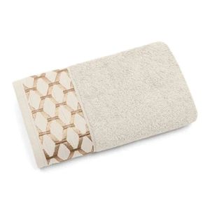 Toalha Jacquard Jaques 70x140 Cm Palha Buettner