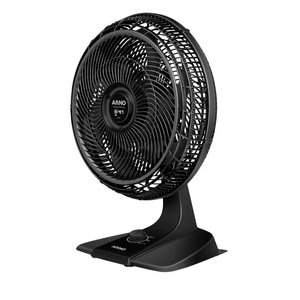 Ventilador Mesa e Parede 2 em 1 Turbo Force Preto 127V VF42 Arno