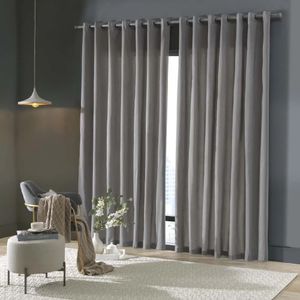 Cortina Rústica 260x170 Pantex Titânio Bella Janela