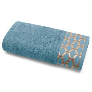 Toalha Jacquard Jaques Arti 70x140 Cm Azul Buettner