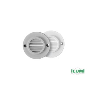 Campainha Cigarra Externa Bivolt Branca Ilumi