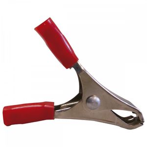 Garra Jacaré Clip 10A Médio Vermelho Intelli