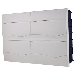 Quadro de Distribuição de Embutir 48 DIN ou 32 NEMA com Porta Branca Tramontina