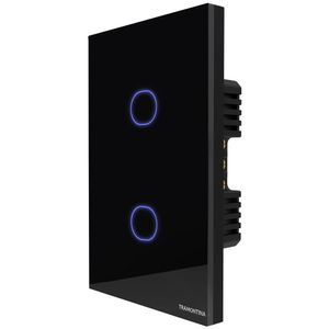 Interruptor Smart Touch Preto 2 Canais Tramontina