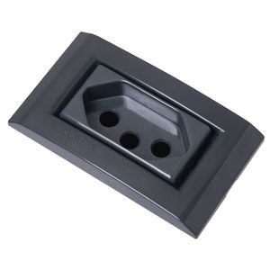 Tomada Para Móveis 2P+ T 10A Liz Grafite Tramontina