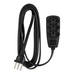 Extensão Sort Preta 3x0,75 10 Metros DN1784 Daneva
