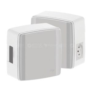 Caixa Compacta Para Disjuntor Unipolar Com Tomada 20A 250V Ilumi