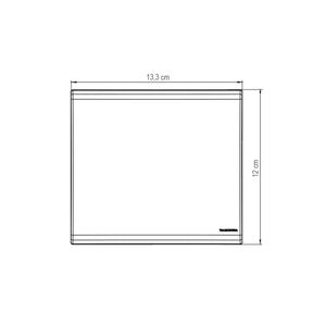 Placa 4x4 6 Postos Liz Grafite Tramontina