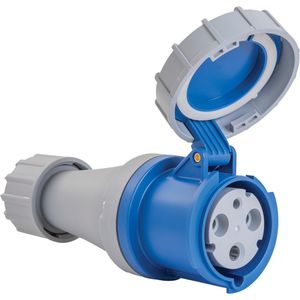 Plug Fêmea Industrial 2P+T 63A 6H 220-250V Tramontina