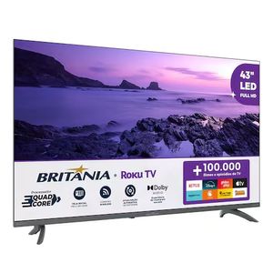TV 43" Polegadas Smart Full HD Roku Britânia