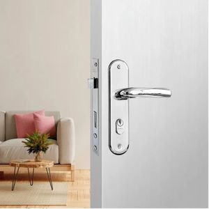 Fechadura Externa 1301/277C Viena Cromada Silvana
