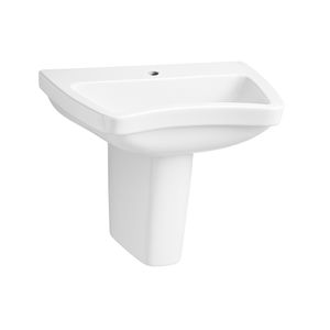Lavatório Com Coluna Acesso Branco Celite