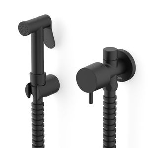 Ducha Higiênica Com Derivação Basic Preto Mate Celite