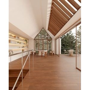 Porcelanato Caruá Rosso Satin 26x106 cm 2,00m² Biancogres