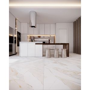 Porcelanato 94,5x94,5 Cm Icaro Polido Hd 2,68 M² Cerbras