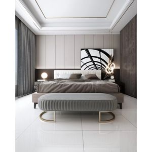 Porcelanato Technatto White Polido 94,5x94,5 Cm 2,68 M² Cerbras