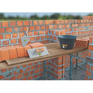 Colher De Pedreiro Em Aço Com Cabo De Madeira 6" 777358065 Tramontina