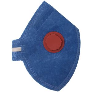 Máscara Respiratória PFF1 Azul Com Válvula 74394 Kala