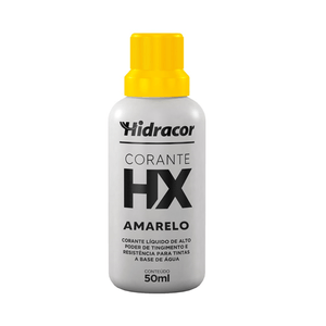 Corante Base Água 50 Ml HX Amarelo Hidracor