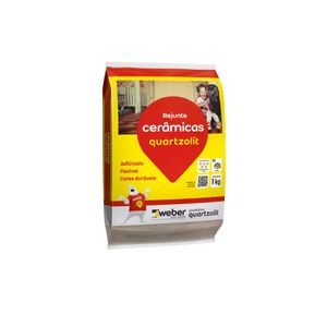 Rejunte Flexível Cerâmicas Marrom Canela 1 Kg Quartzolit