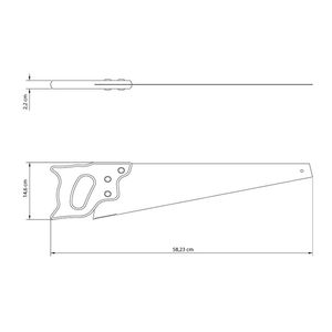 Serrote 20 Profis 7" 43240020 Tramontina