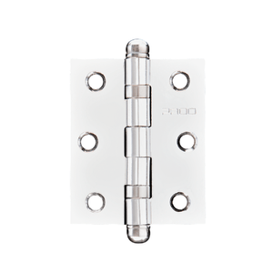 Dobradiça 3.1/2x3 3530 Cromada Aço Carbono Com Rolamento 3 Unidades Pado