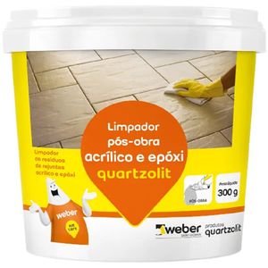 Limpador Pós Obra Rejunte Acrílico e Epóxi 250 G Quartzolit