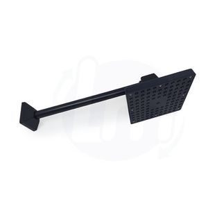 Chuveiro ART 6" Preto Quadrado 117 Lumar