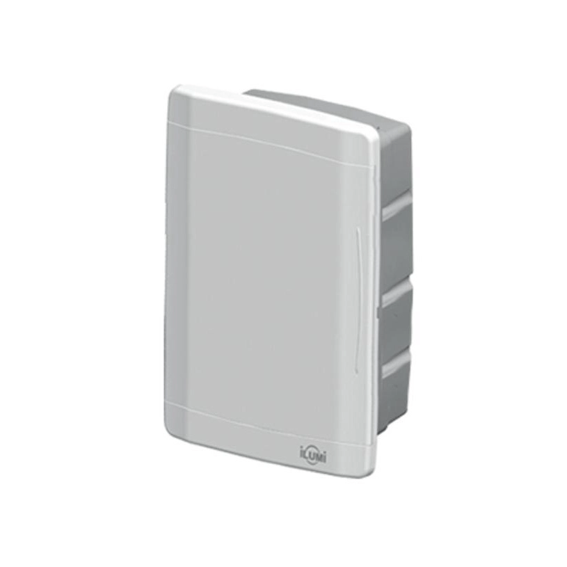 Quadro de Distribuição Embutir 12/16 Disjuntores Branco Ilumi